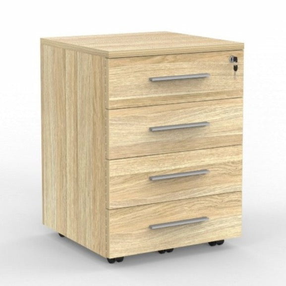 cubit 4 drawer mobile pedestal