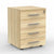cubit 4 drawer mobile pedestal