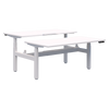 Summit II Electric Back-to-Back 2 Pod Desk