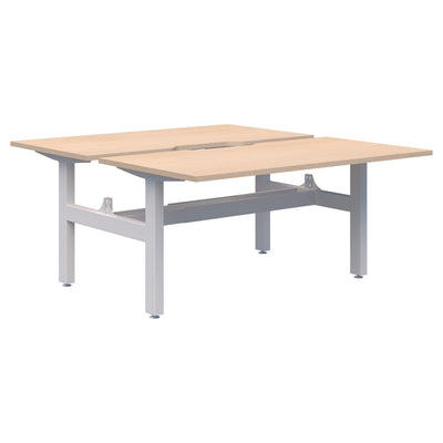 Summit II Fixed Height Back-to-Back 2 Pod Desk
