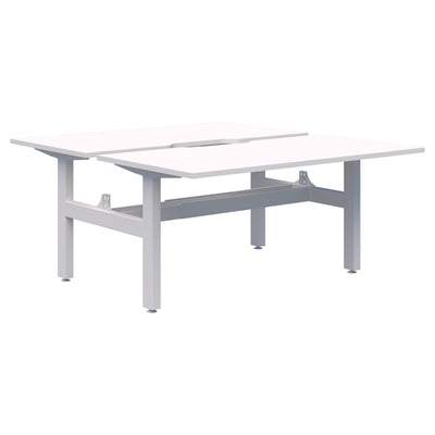 Summit II Fixed Height Back-to-Back 2 Pod Desk