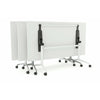 Team flip tables Stacked