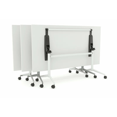 Team flip tables Stacked