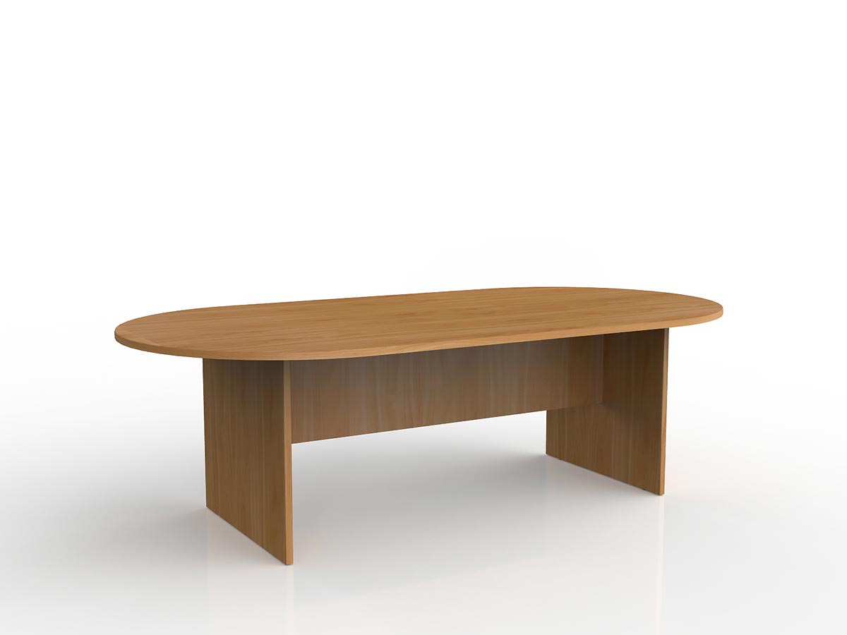 Oval Boardroom Table 2400 x 1200 