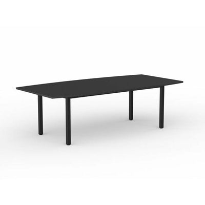 Cubit 2400 x 1200 Boat Shaped Boardroom Table