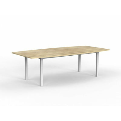 Cubit 2400 x 1200 Boat Shaped Boardroom Table